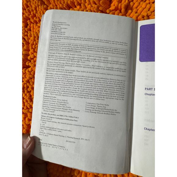 Evidence-Based Nursing: The Research-Practice Connection Textbook Third Edition - Picture 4 of 6